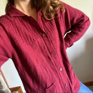 Vintage button up cardigan